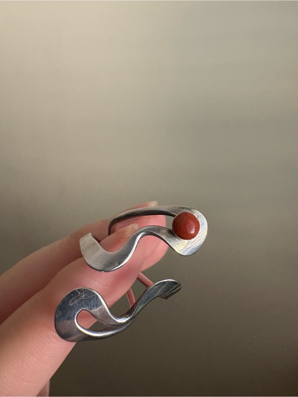 Sterling Silver Open Wave Ring
